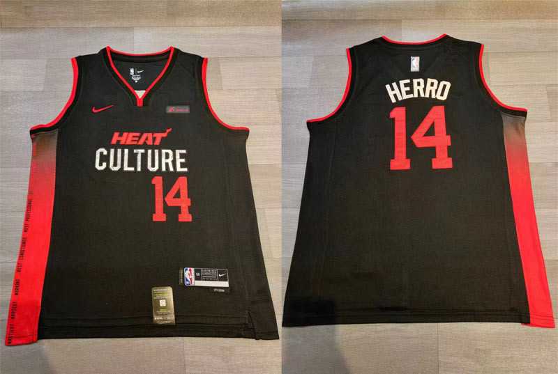 Miami Heat 14 Tyler Herro Black Nike 2023-24 City Edition Swingman Jersey,We sell and wholesale Miami Heat 14 Tyler Herro Black Nike 2023-24 City Edition Swingman Jersey on line form chian!